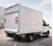 hayon élévateur sur véhicule utilitaire