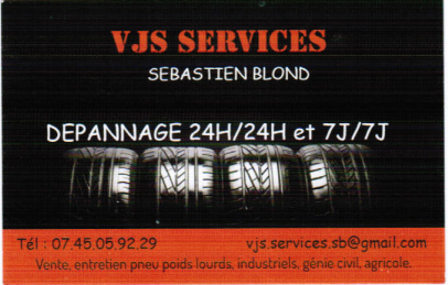 Vente Entretien Dépannage pour pneumatiques VUL ISERE VJS SERVICES